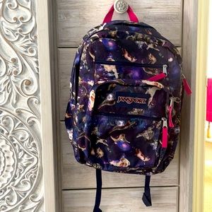 Cats in space jansport school bag